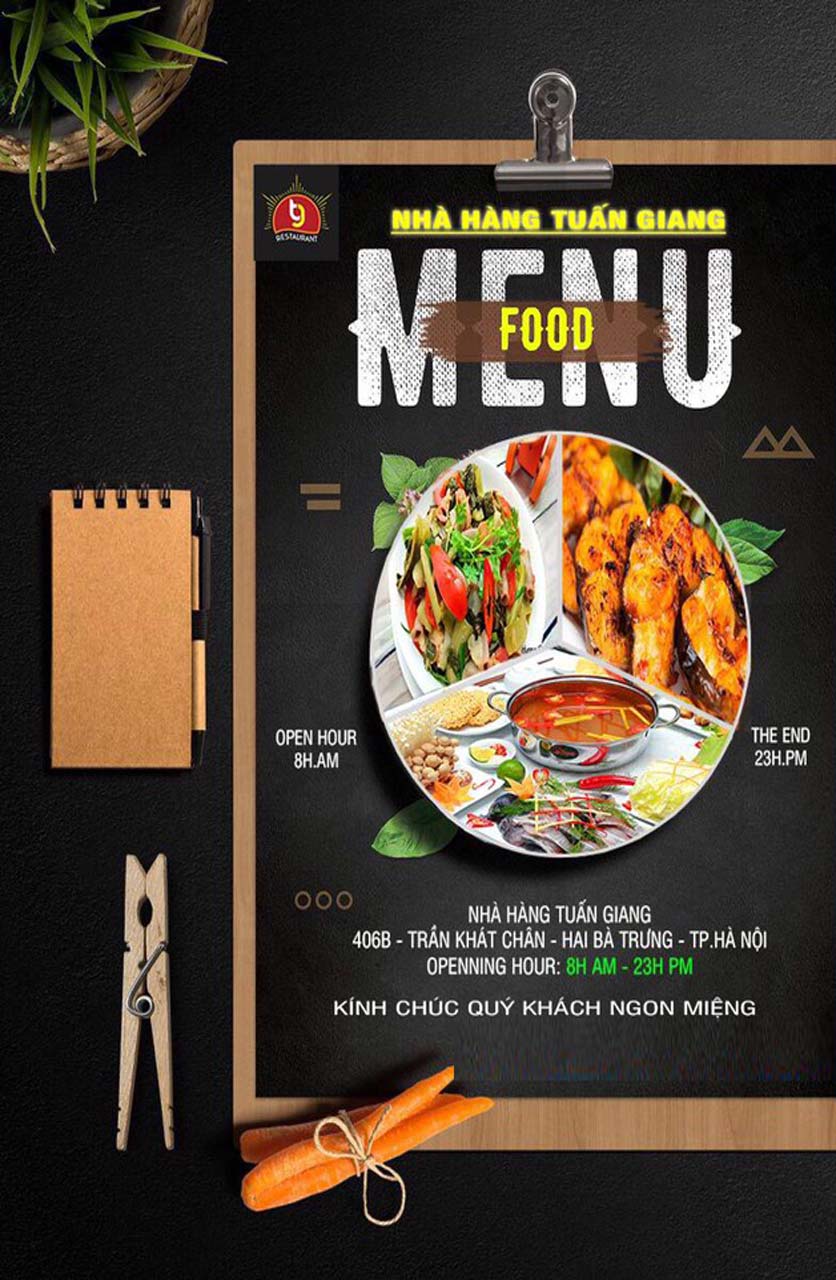 Menu Tuấn Giang – Trần Khát Chân 7