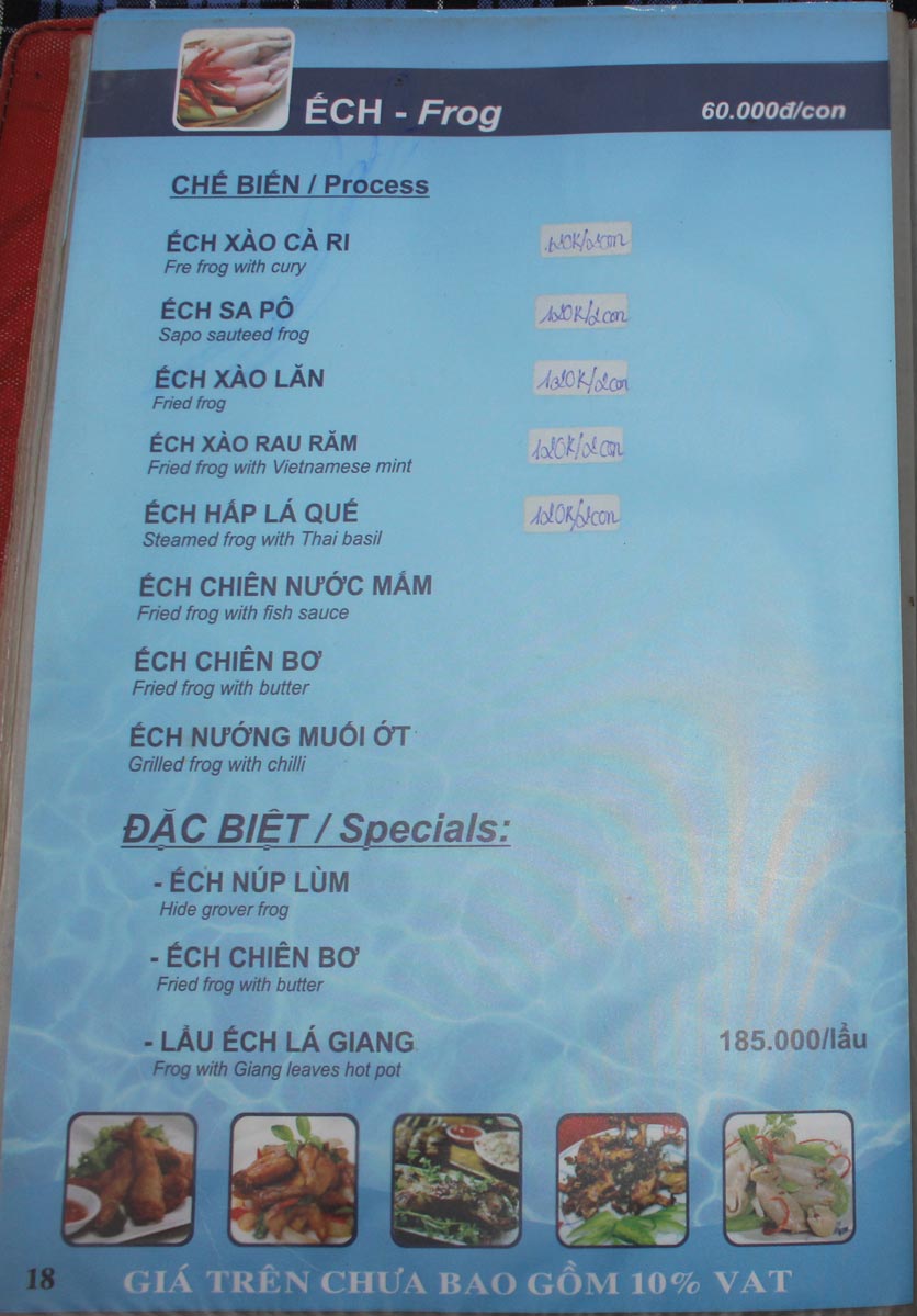 Menu Hải Sản Biển Đông 3 14 