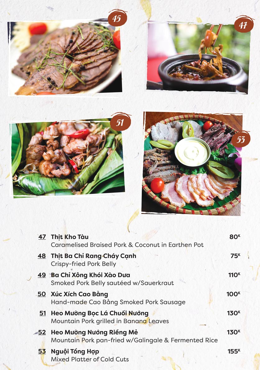 Menu Highway4 - Trần Thái Tông 7