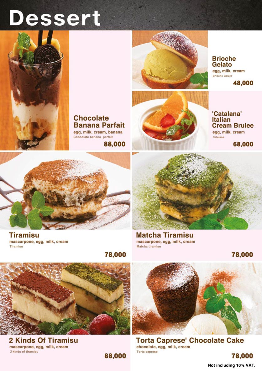 Menu Pizza Logic - Saigon Centre  15 