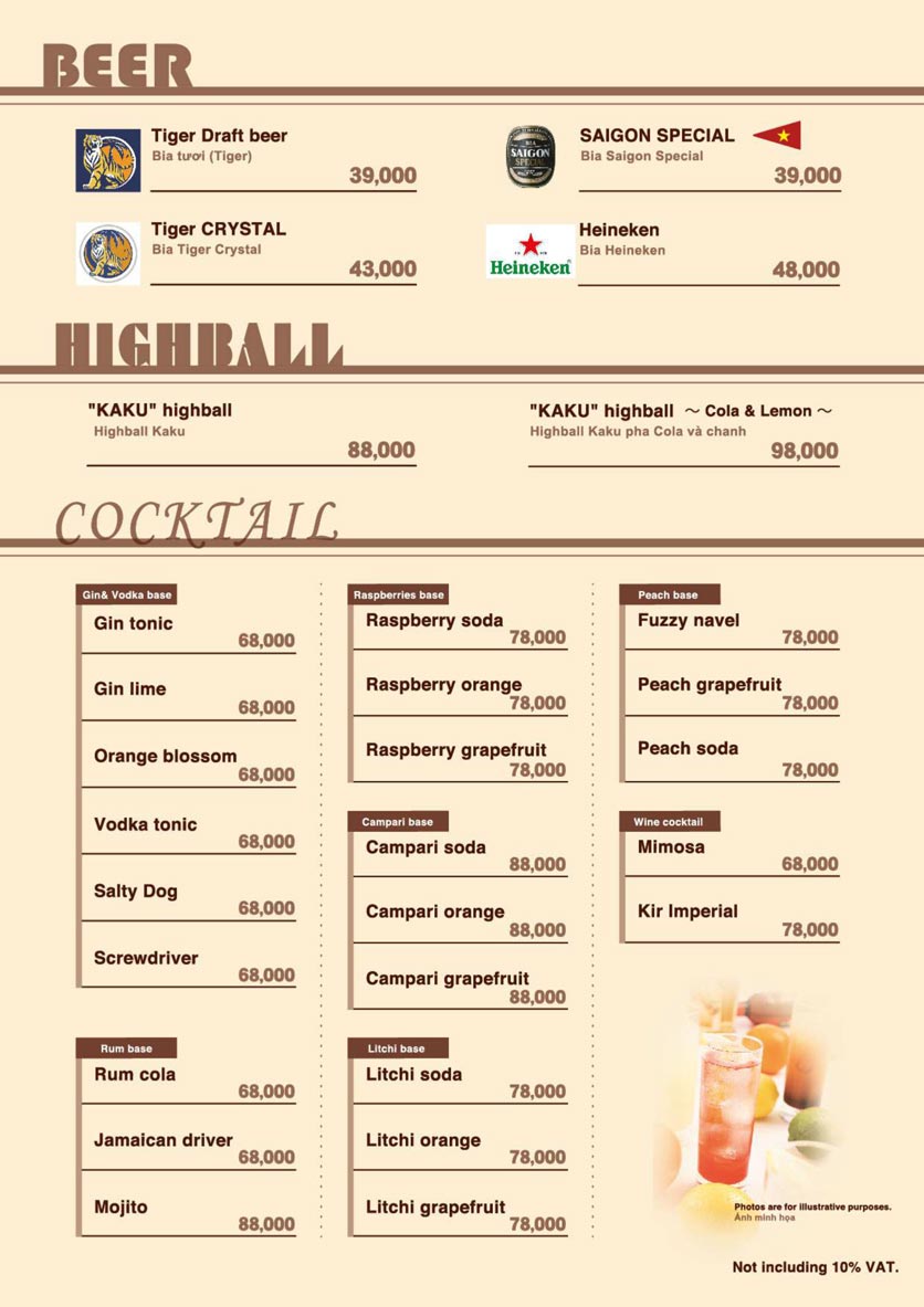 Menu Pizza Logic - Saigon Centre  16 