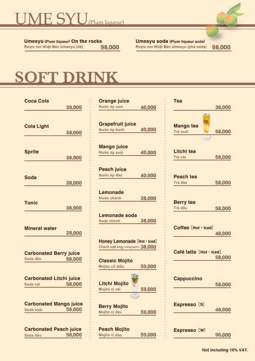 Menu Pizza Logic - Saigon Centre  17 