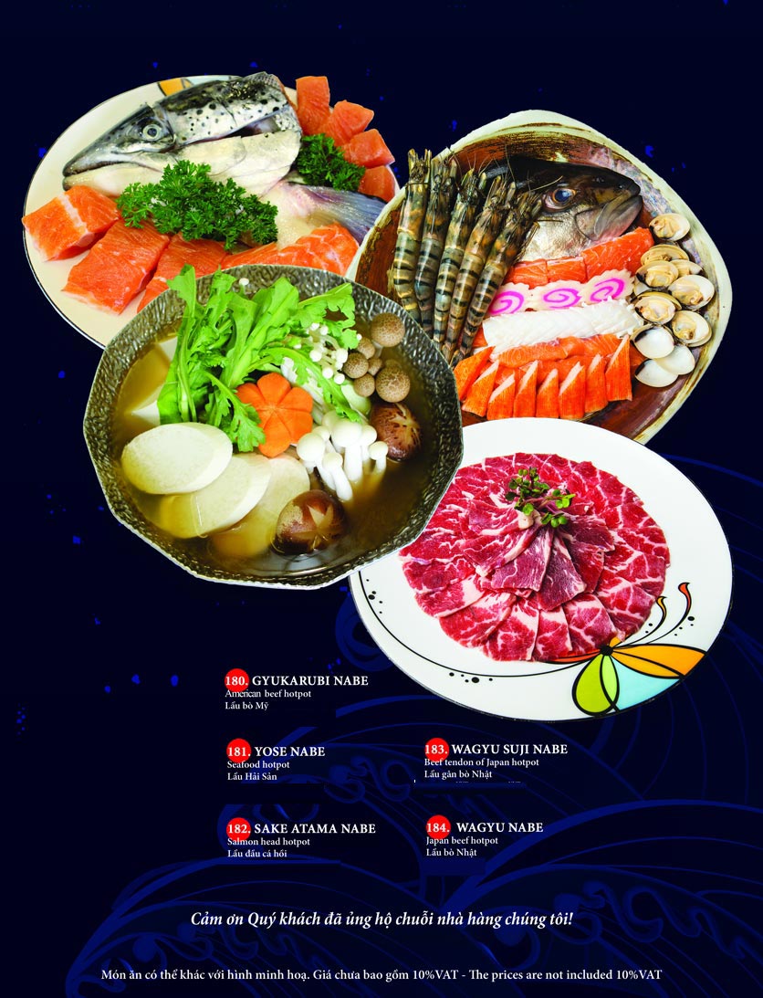 Menu New Sake - 40 - 42 Đào Tấn 24 