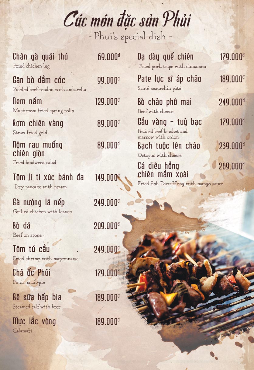 Phủi Quán Phan Bội Châu Quán nhậu lẩu nướng ngon nổi tiếng