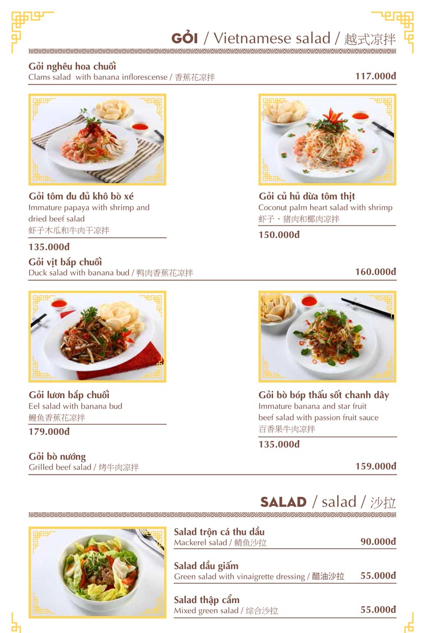 Menu Nhà hàng Việt - Phan Chu Trinh 6
