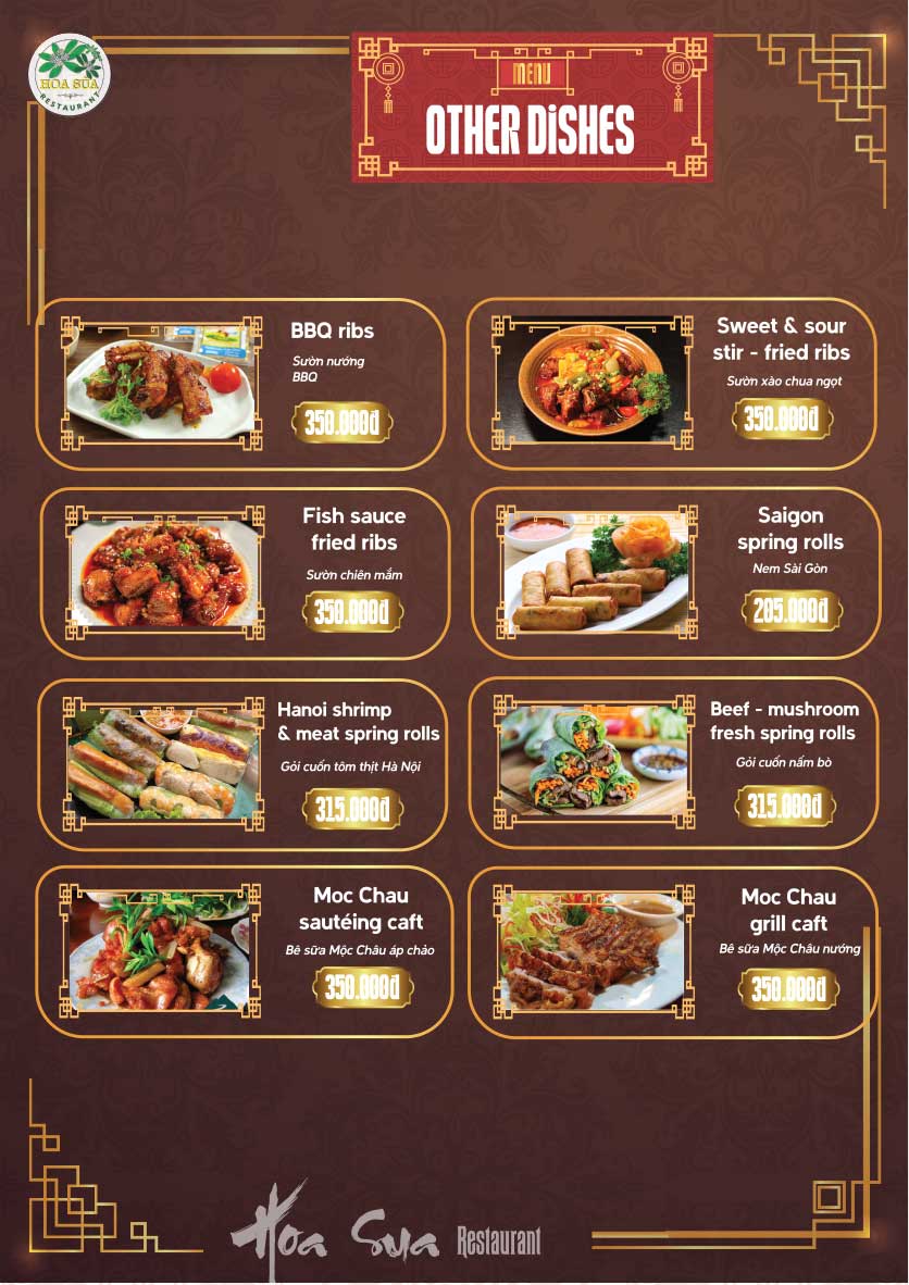 Hoa Sữa Restaurant Nguyễn Du | Ưu đãi mới nhất