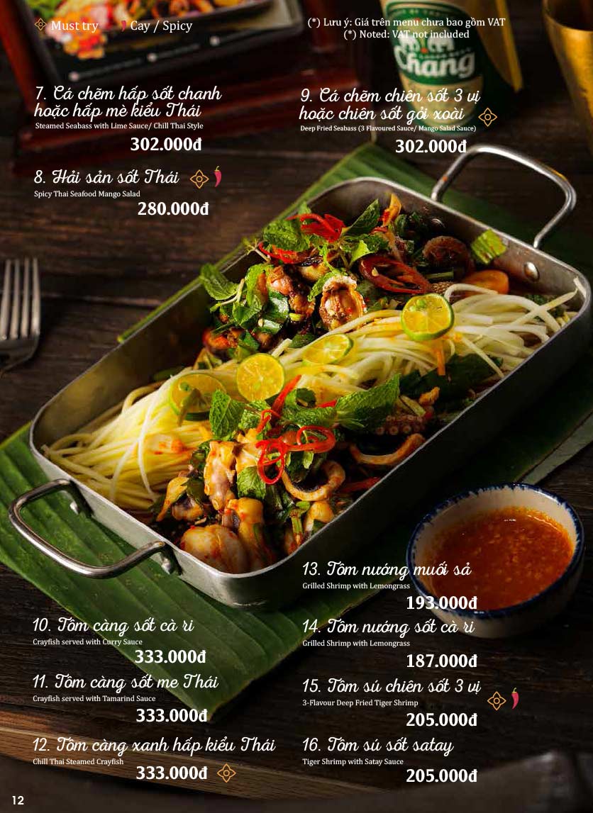 Menu Gọi Món T2-CN, Giảm 5% Khi Đặt PasGo - Chill Thái Cô Giang-11