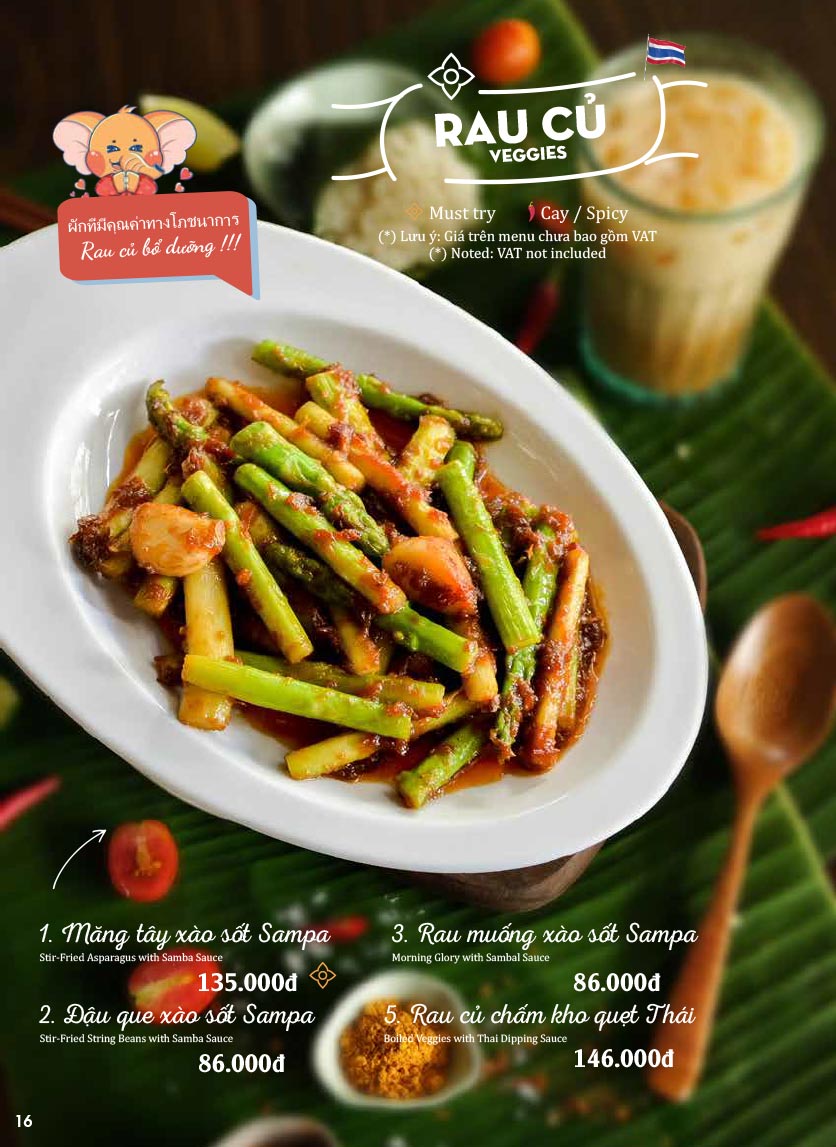 Menu Gọi Món T2-CN, Giảm 5% Khi Đặt PasGo - Chill Thái Cô Giang-15