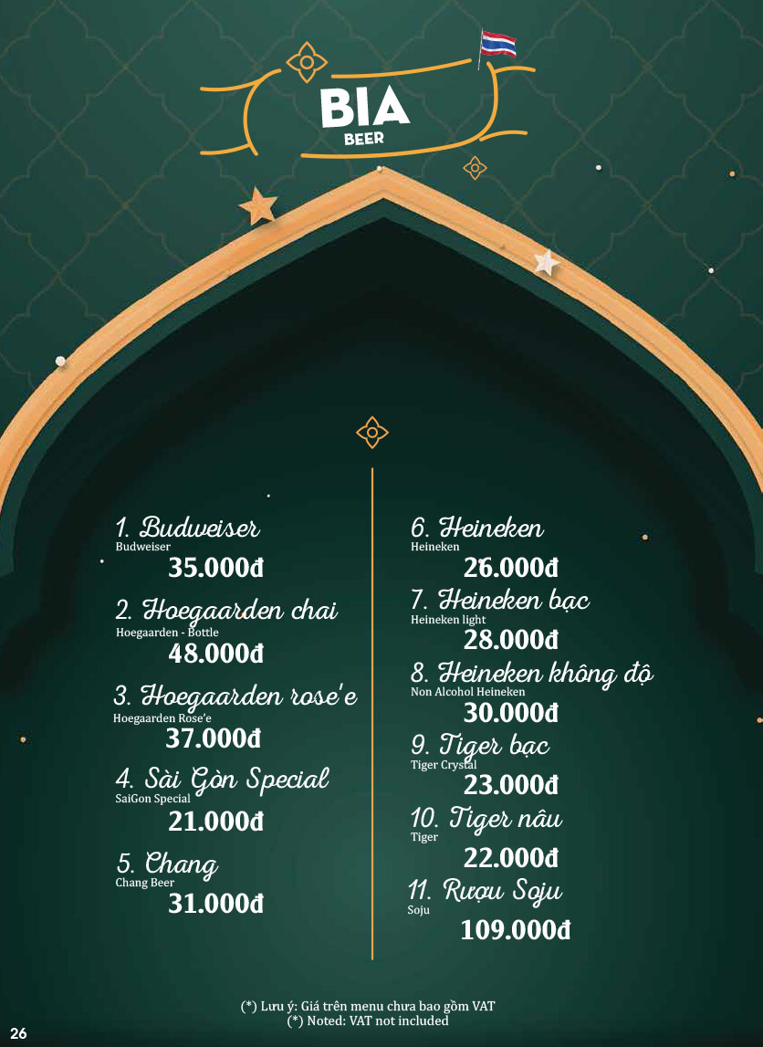 Menu Gọi Món T2-CN, Giảm 5% Khi Đặt PasGo - Chill Thái Cô Giang-29