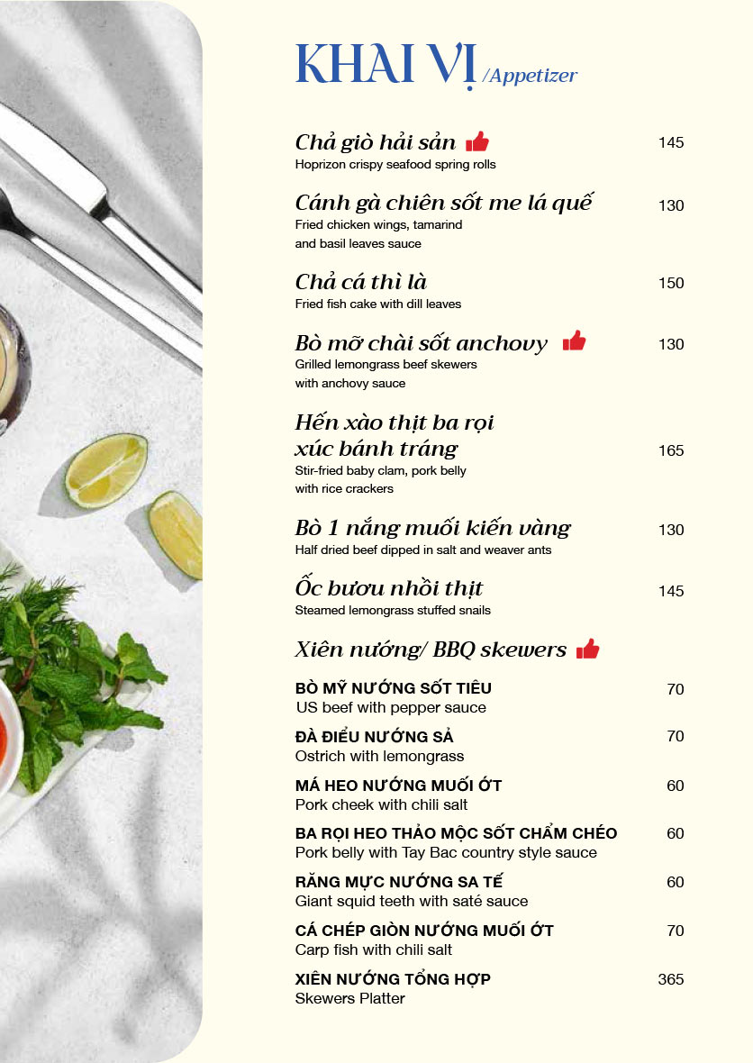 Menu Hoprizon Craft Beer - Võ Thị Sáu 4