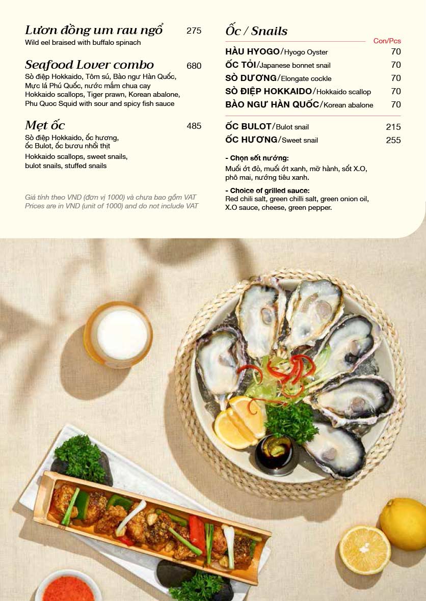 Menu Hoprizon Craft Beer - Võ Thị Sáu 8