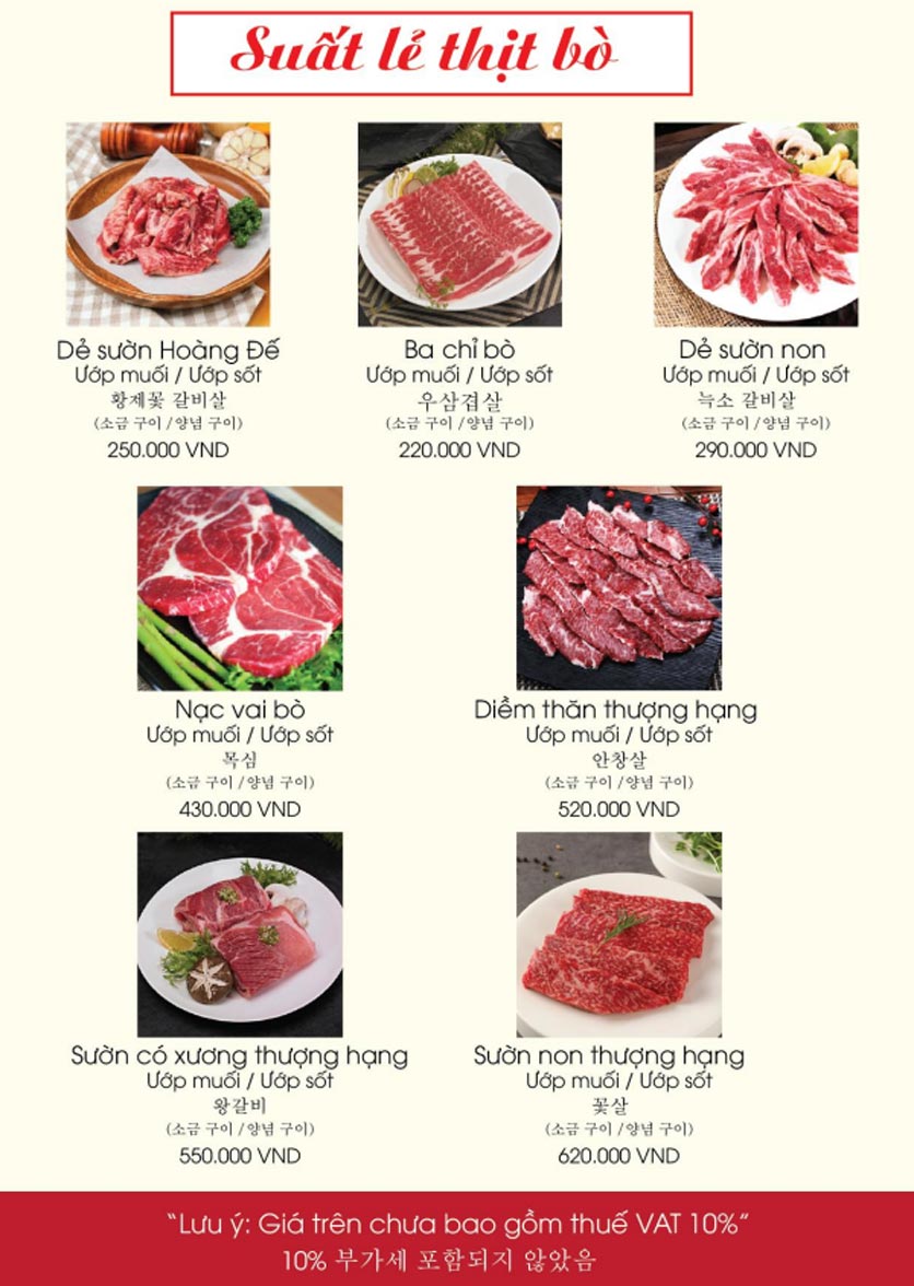 Menu Misou - Nguyễn Xuân Khoát 2
