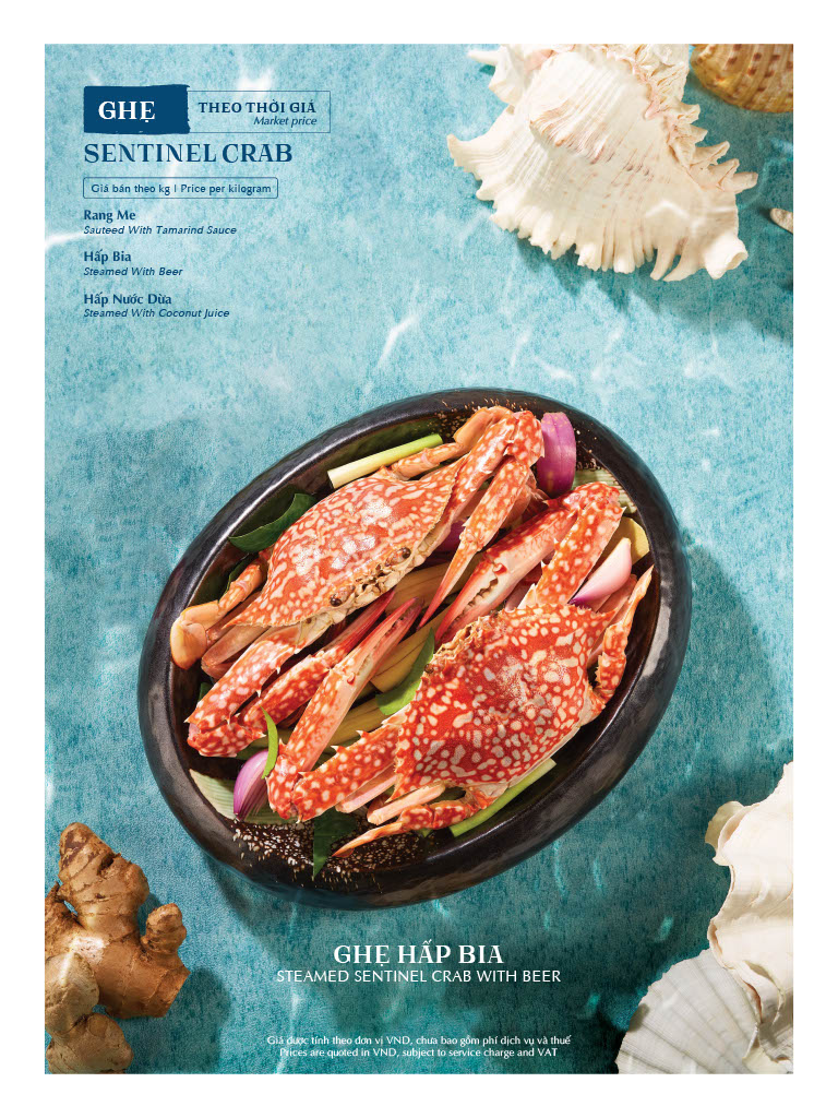 Menu Marina Seafood - Vũng Tàu 8