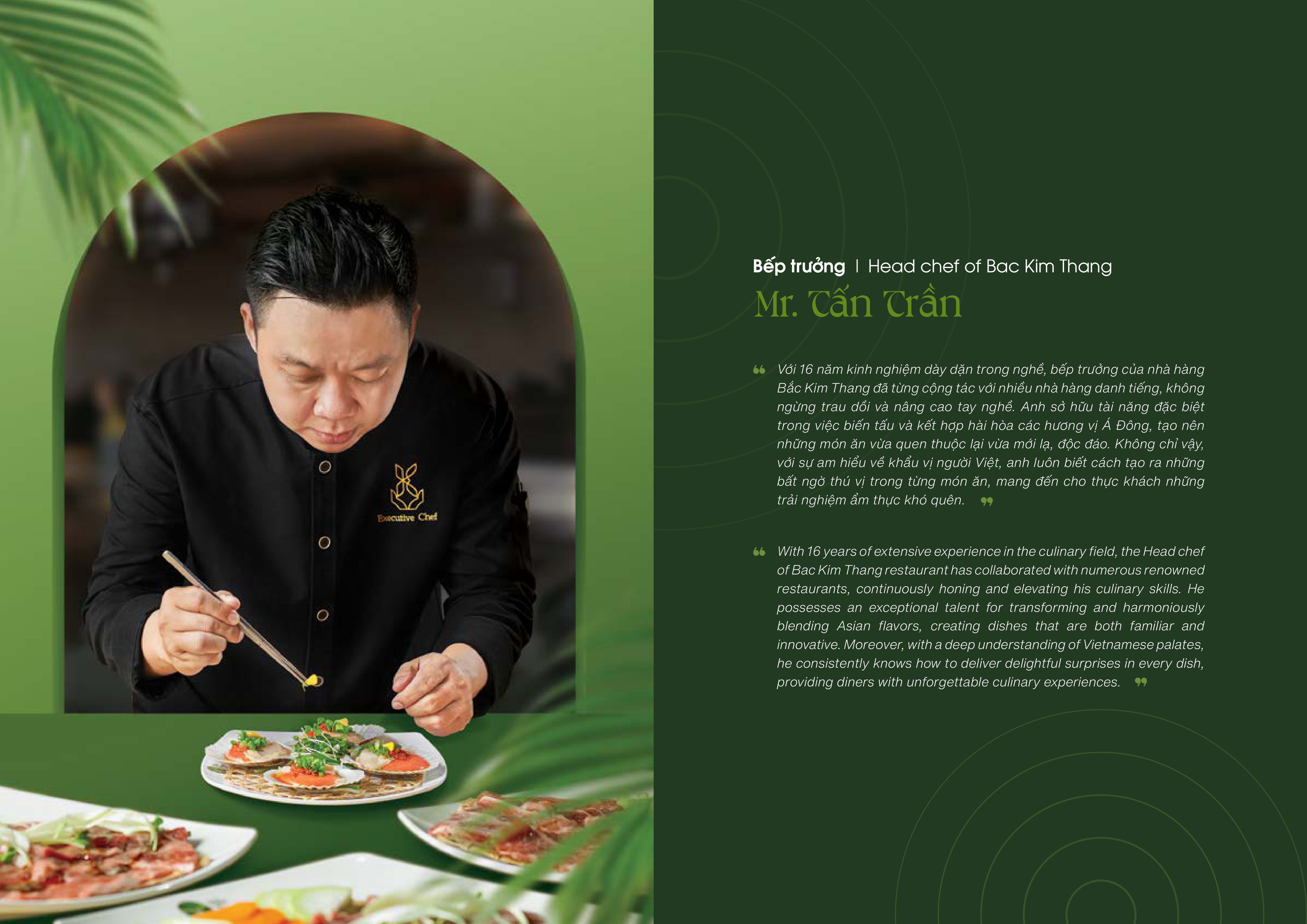 Menu Bắc Kim Thang - Estella Place 3