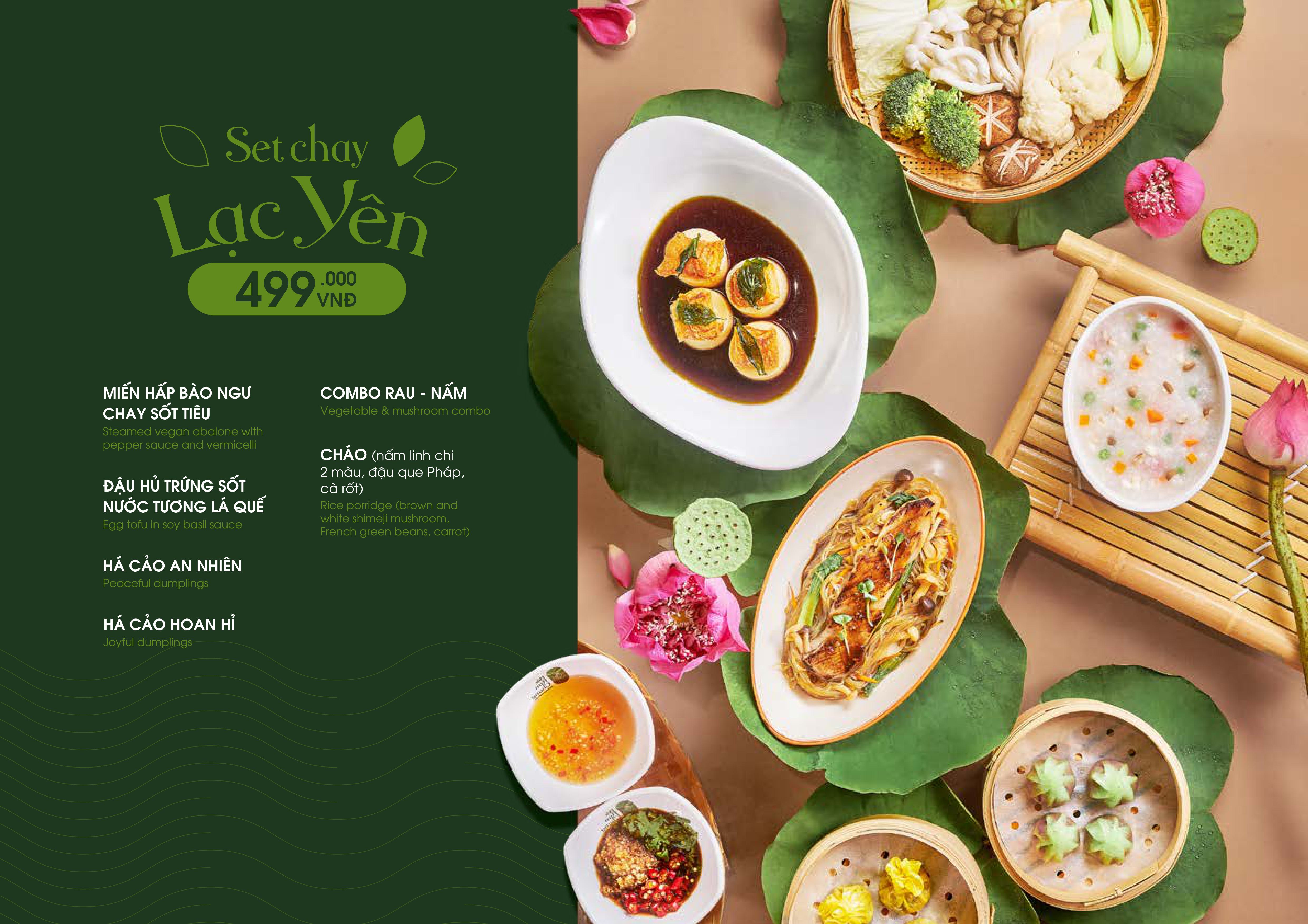 Menu Bắc Kim Thang - Estella Place 7