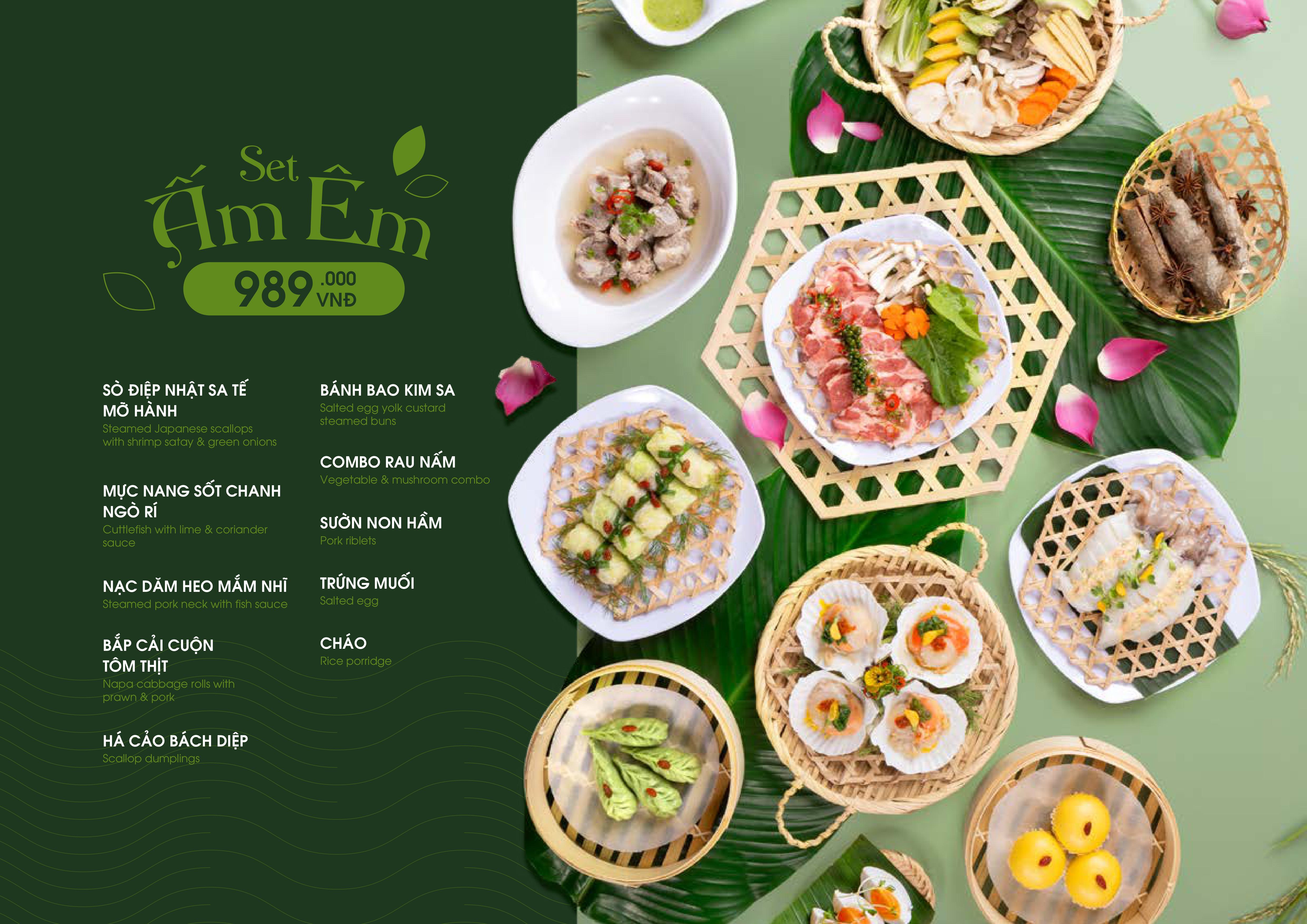Menu Bắc Kim Thang - Estella Place 8