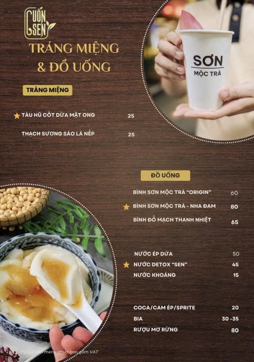 Menu Cuốn Sen - Trần Huy Liệu 9
