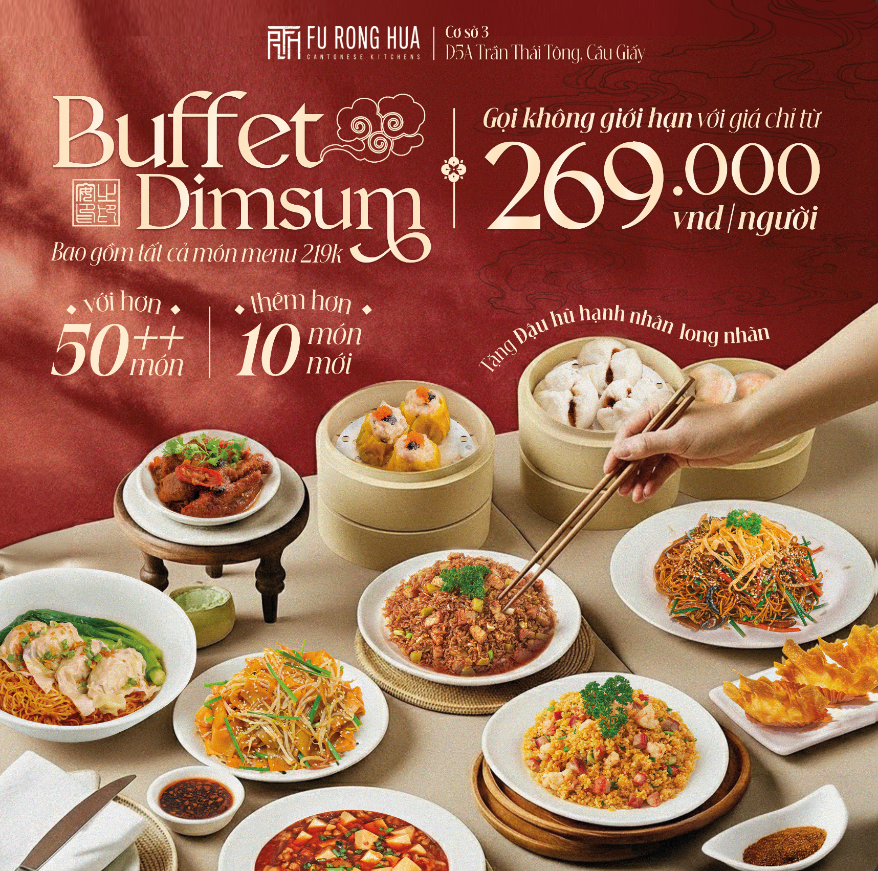 Menu Fu Rong Hua - Trần Thái Tông 13 