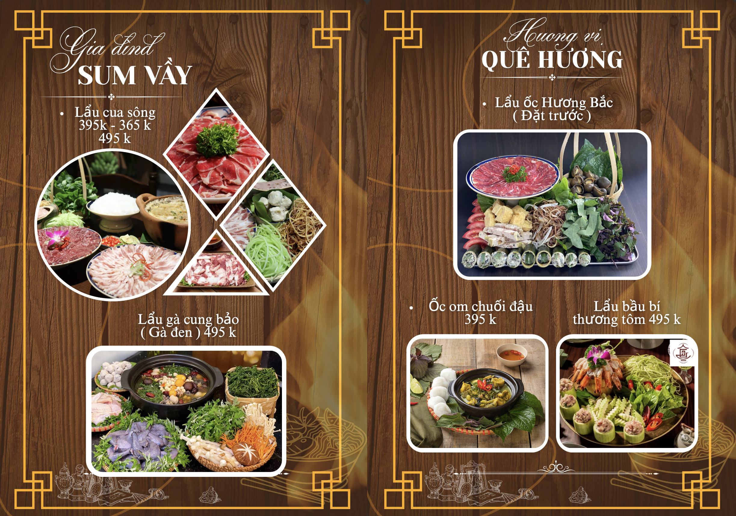 Menu Hương Bắc - Nguyễn Quốc Trị 6 
