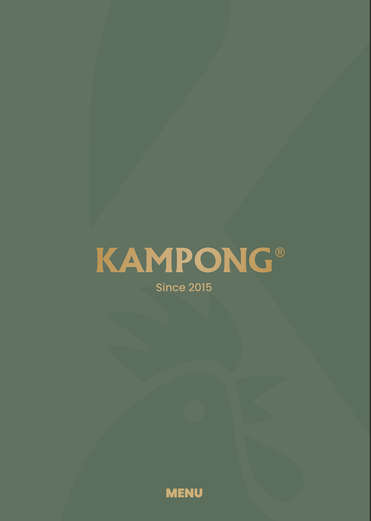 Menu Kampong Chicken House - Cơm Gà Hải Nam - Hồ Tùng Mậu 1