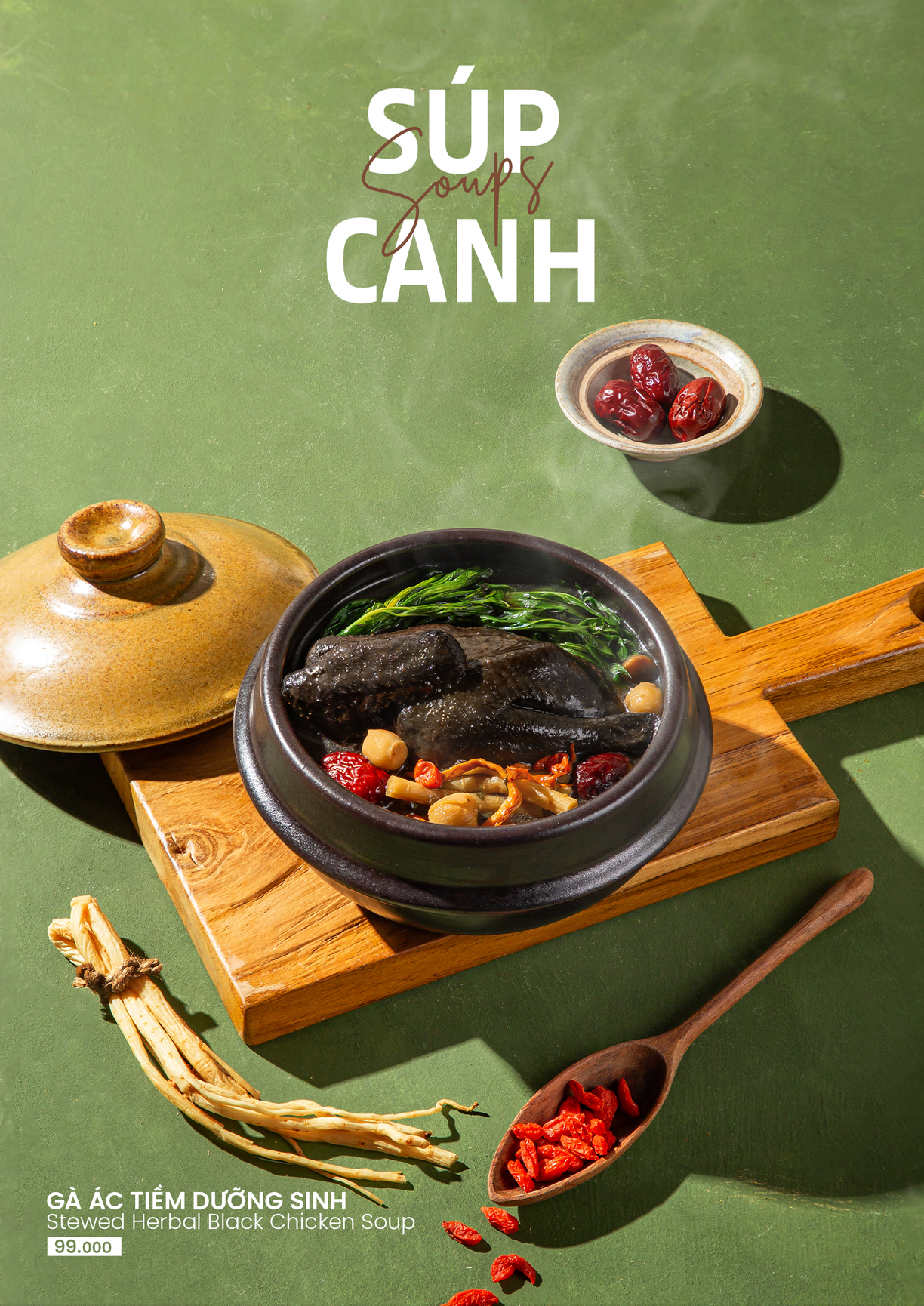 Menu Kampong Chicken House - Cơm Gà Hải Nam - Hồ Tùng Mậu 4