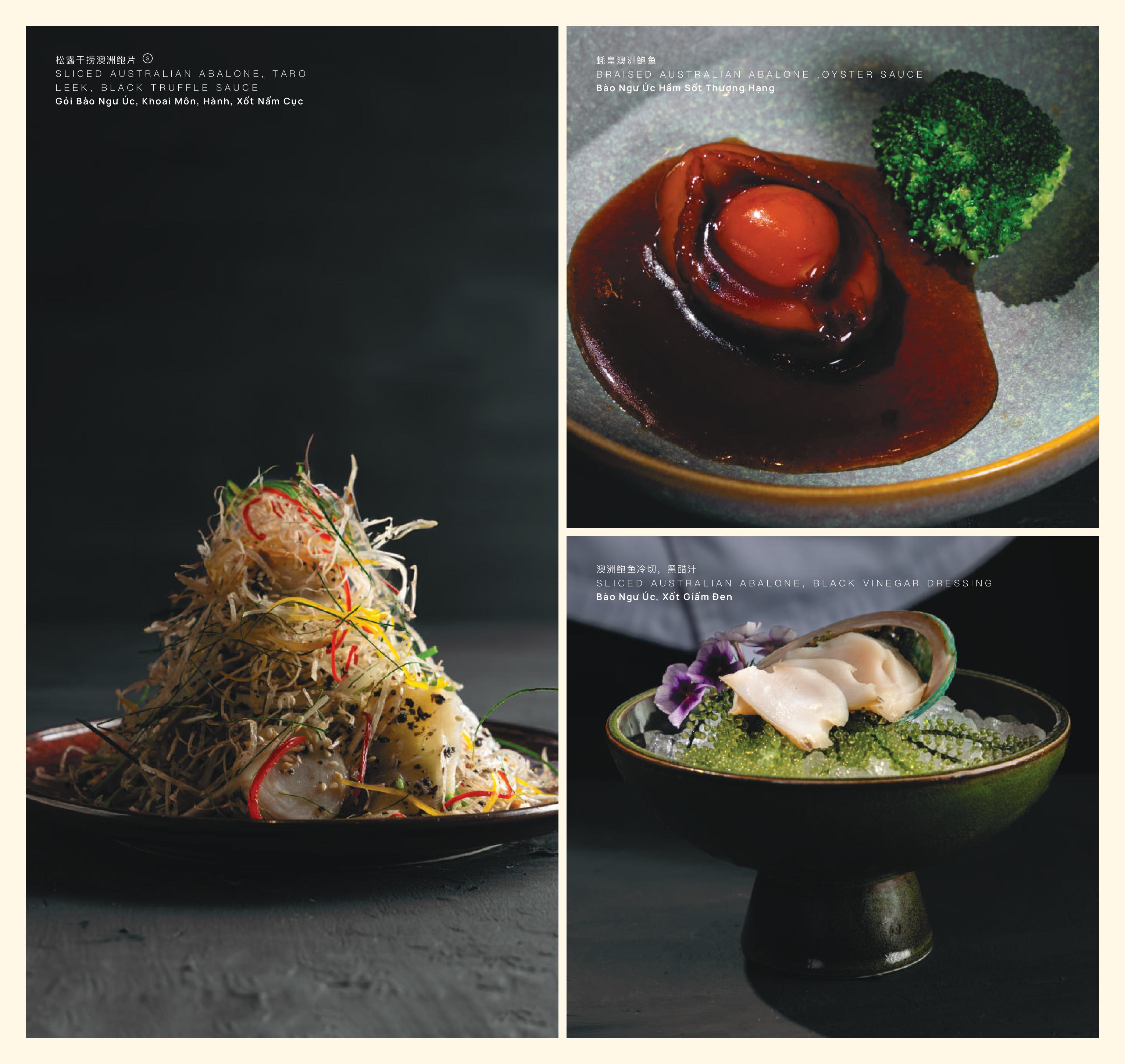 Menu Black Vinegar - New World Saigon Lê Lai 5