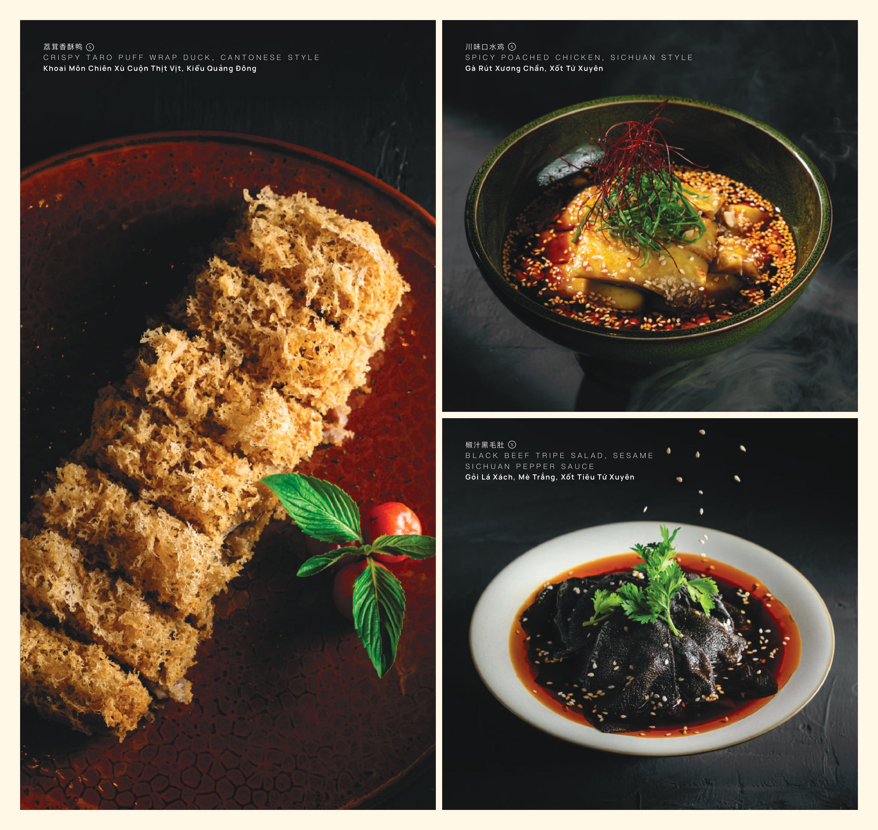 Menu Black Vinegar - New World Saigon Lê Lai 8