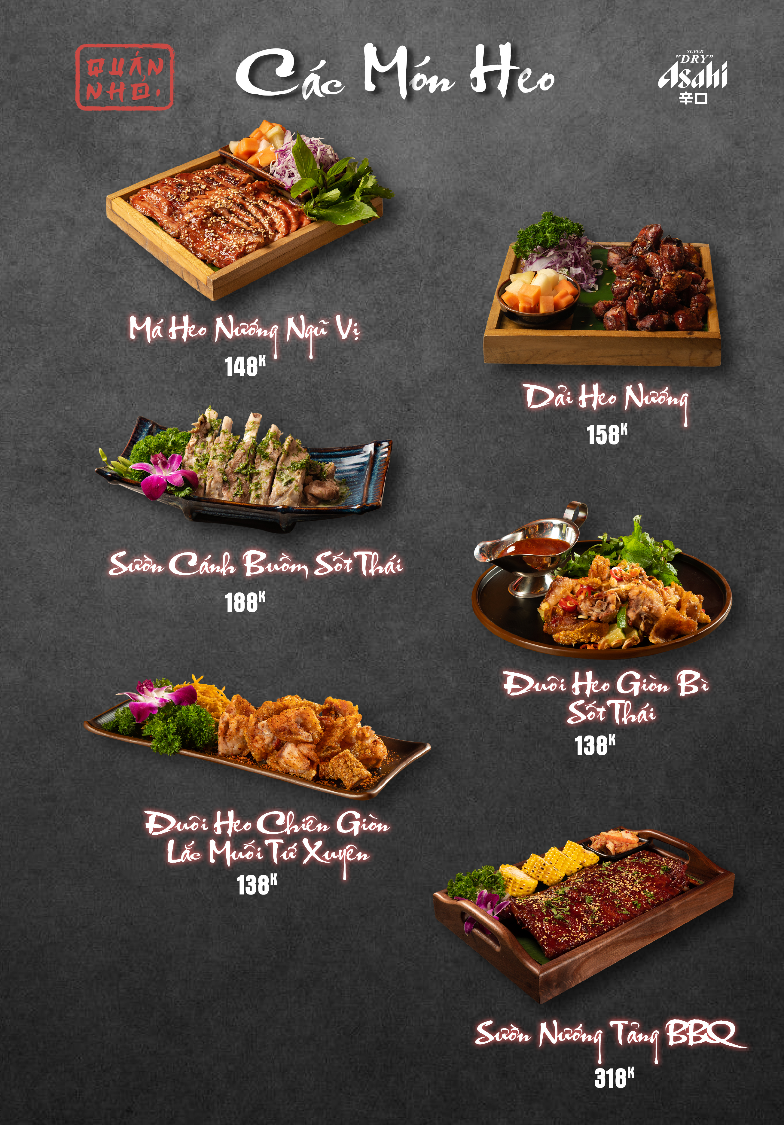 Menu Quán Nhỏ - Vĩnh Tuy 5