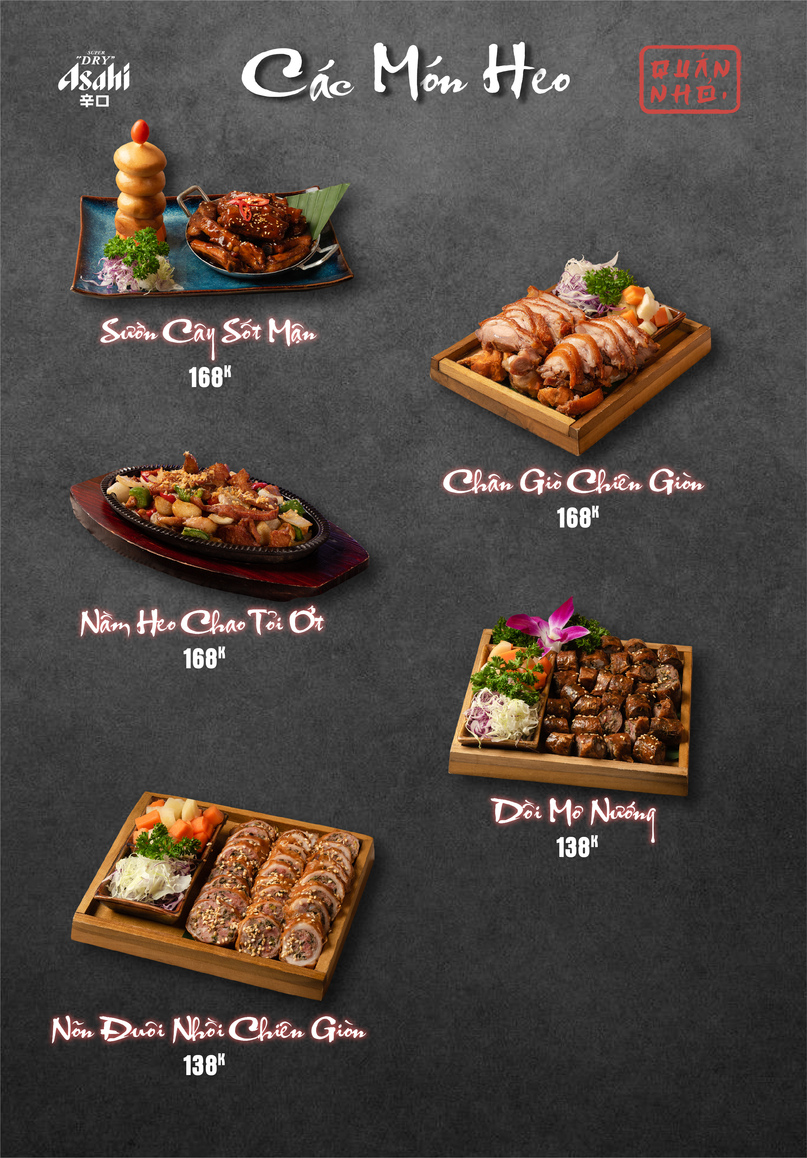 Menu Quán Nhỏ - Vĩnh Tuy 6