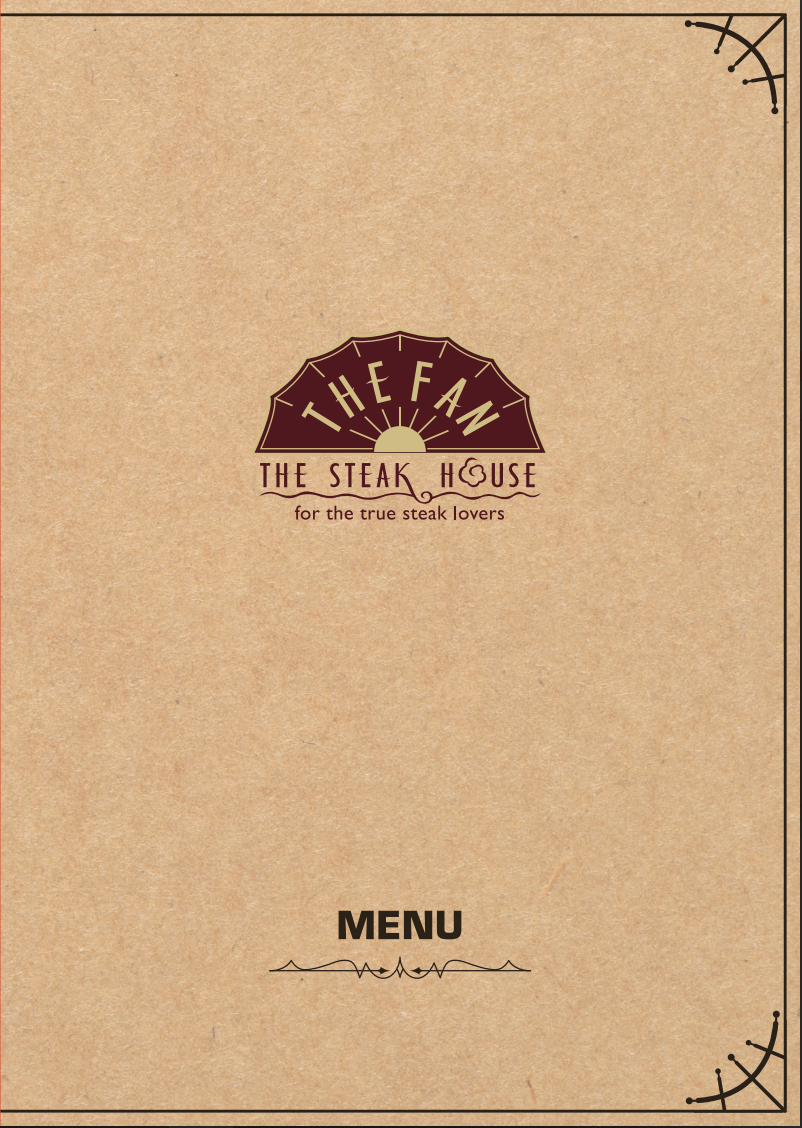 Menu Nhà hàng Steakhouse The Fan - Khu Biệt Thự Kim Long 1