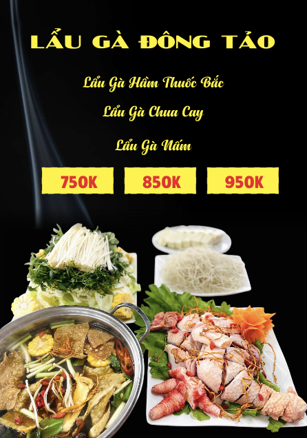 Menu Nhà hàng Thuyền Quán - Vinhomes Ocean Park 3 3