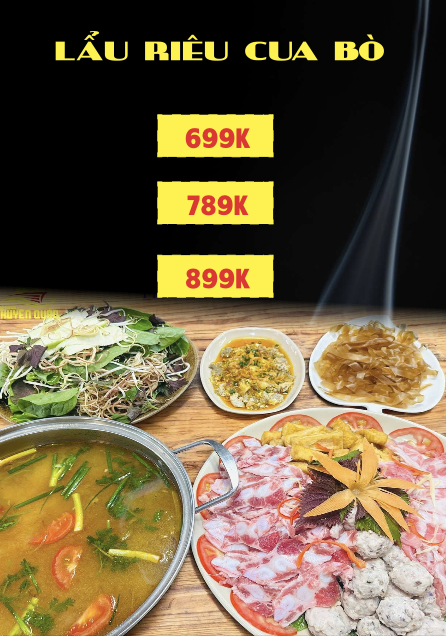 Menu Nhà hàng Thuyền Quán - Vinhomes Ocean Park 3 5
