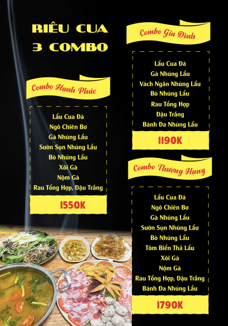 Menu Nhà hàng Thuyền Quán - Vinhomes Ocean Park 3 6