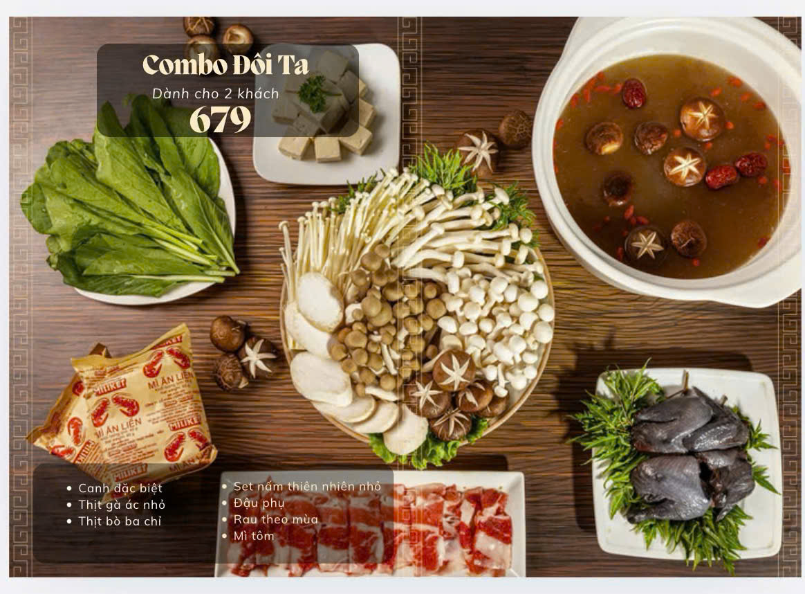 Menu Lẩu Nấm Gia Khánh - Ngoại Giao Đoàn 2