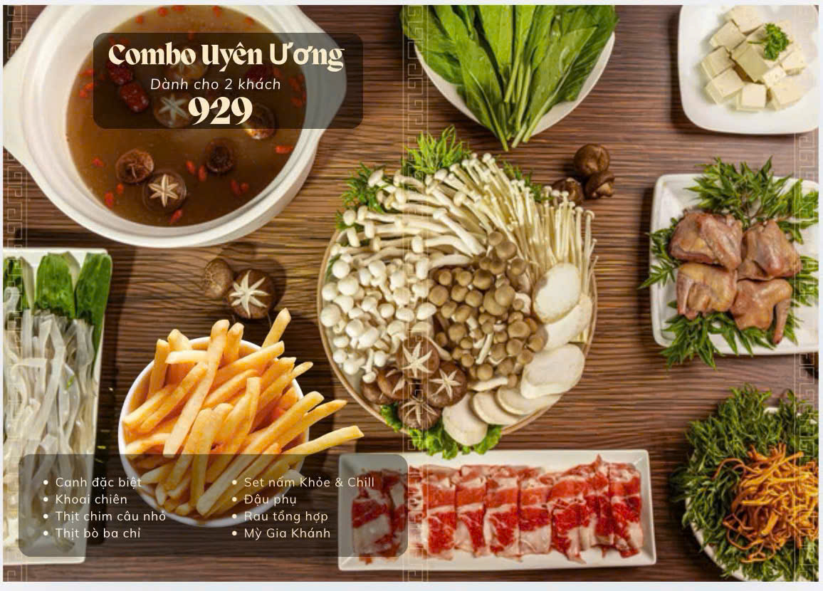 Menu Lẩu Nấm Gia Khánh - Ngoại Giao Đoàn 4