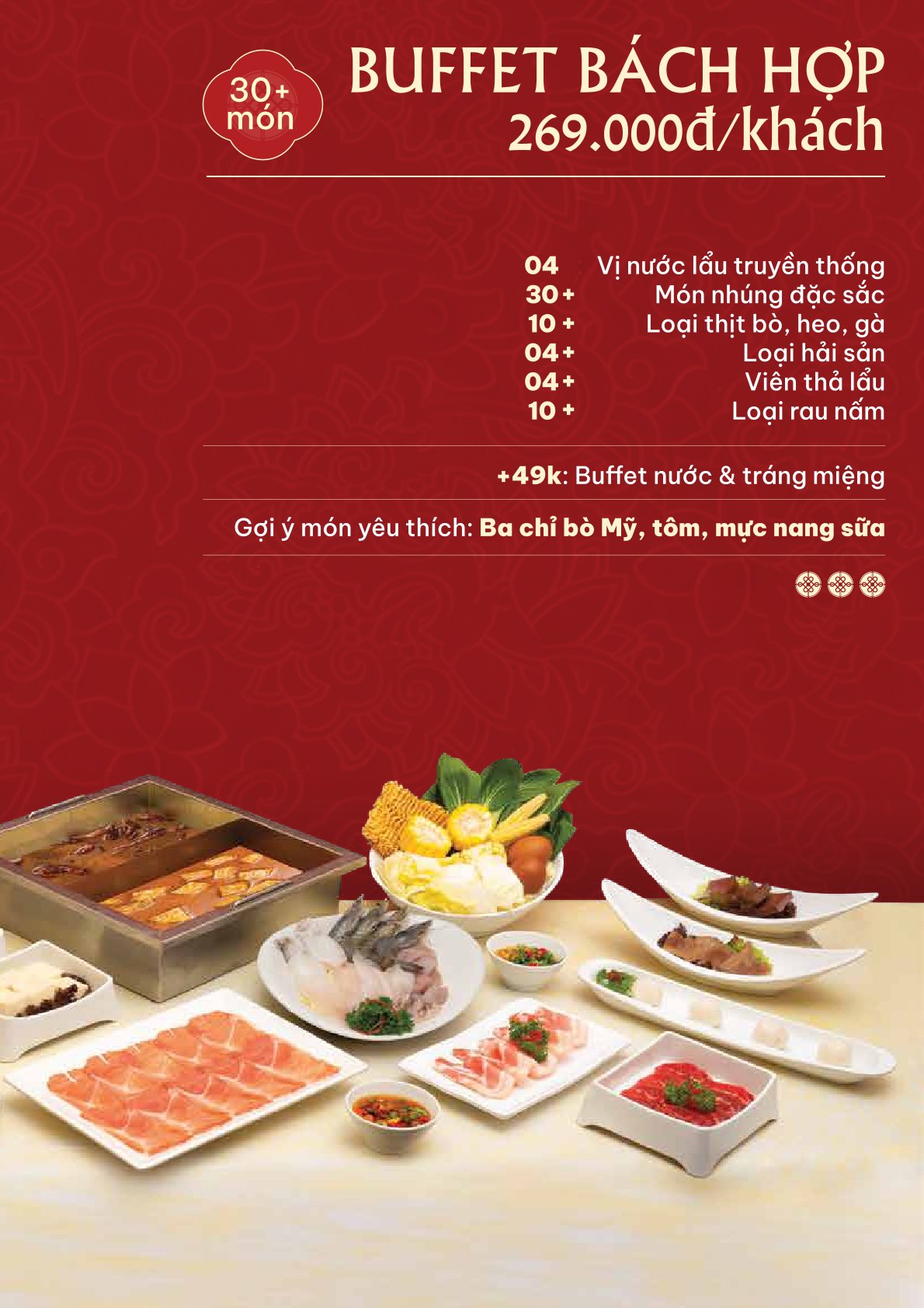 Menu Phù Đổng - Thái Hà 5 