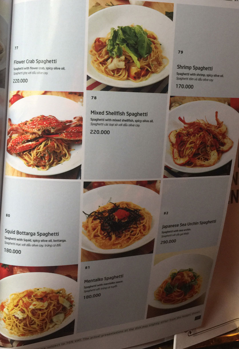 Menu Basta Hiro - Pizza & Pasta - Estella Place  14 