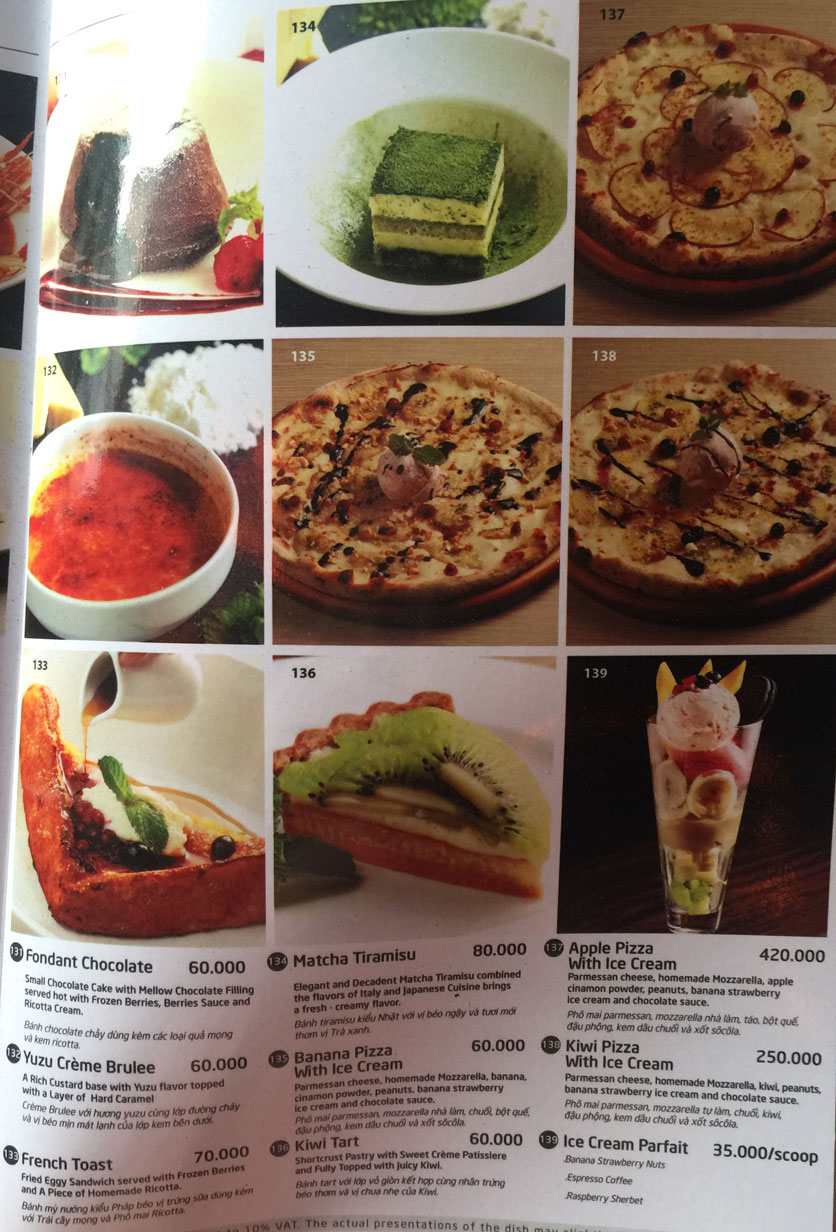 Menu Basta Hiro - Pizza & Pasta - Estella Place  22 