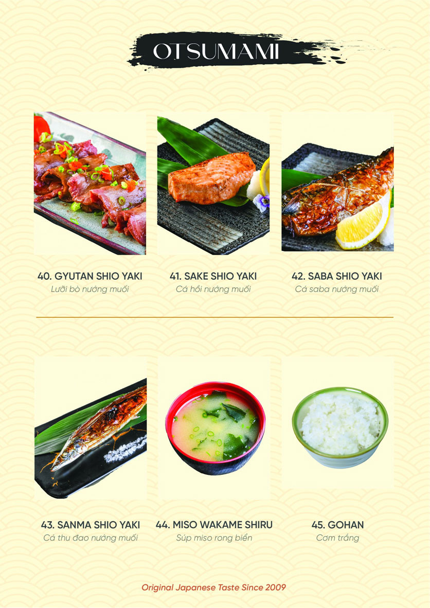 Suất Buffet T2-CN, Giá 550K - Tamaya Japanese Restaurant Hai Bà Trưng-9