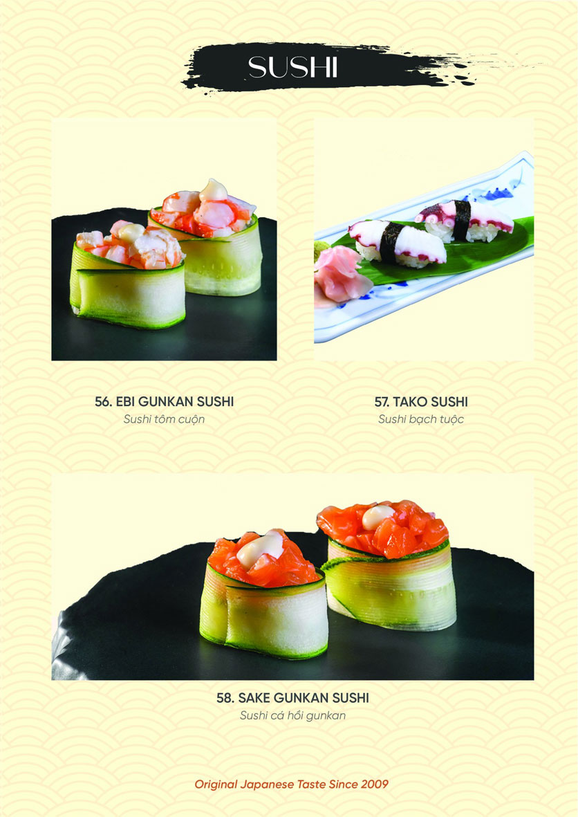 Suất Buffet T2-CN, Giá 550K - Tamaya Japanese Restaurant Hai Bà Trưng-13