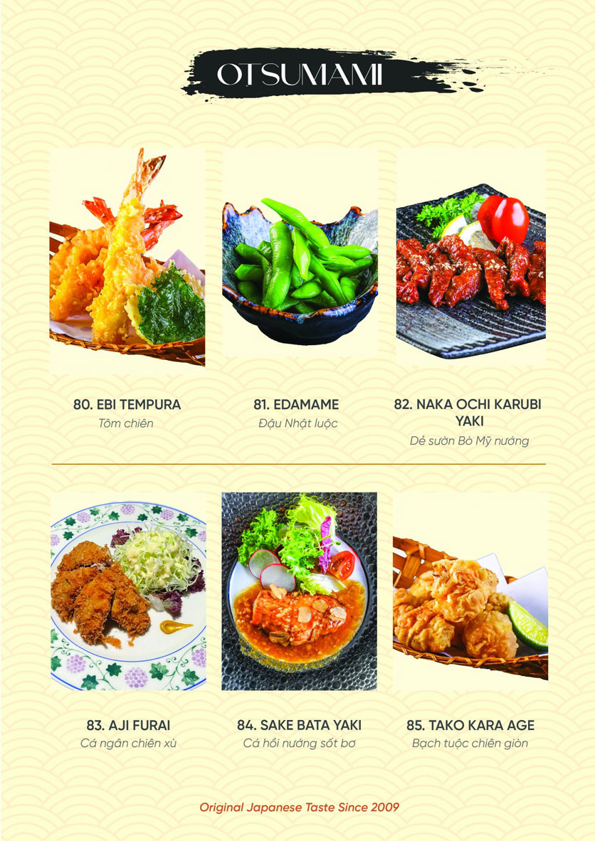 Suất Buffet T2-CN, Giá 650K - Tamaya Japanese Restaurant Hai Bà Trưng-21