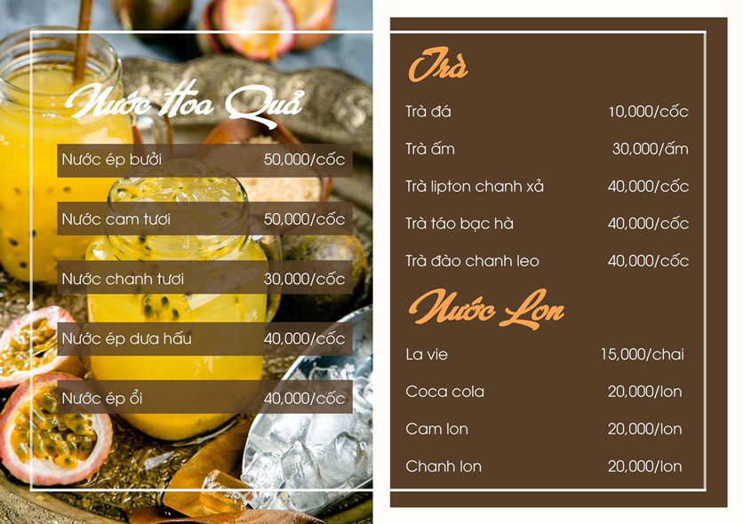 Menu Cá Cử – An Dương 6