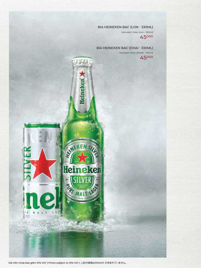 Menu Capricciosa - Vincom Bà Triệu 21 