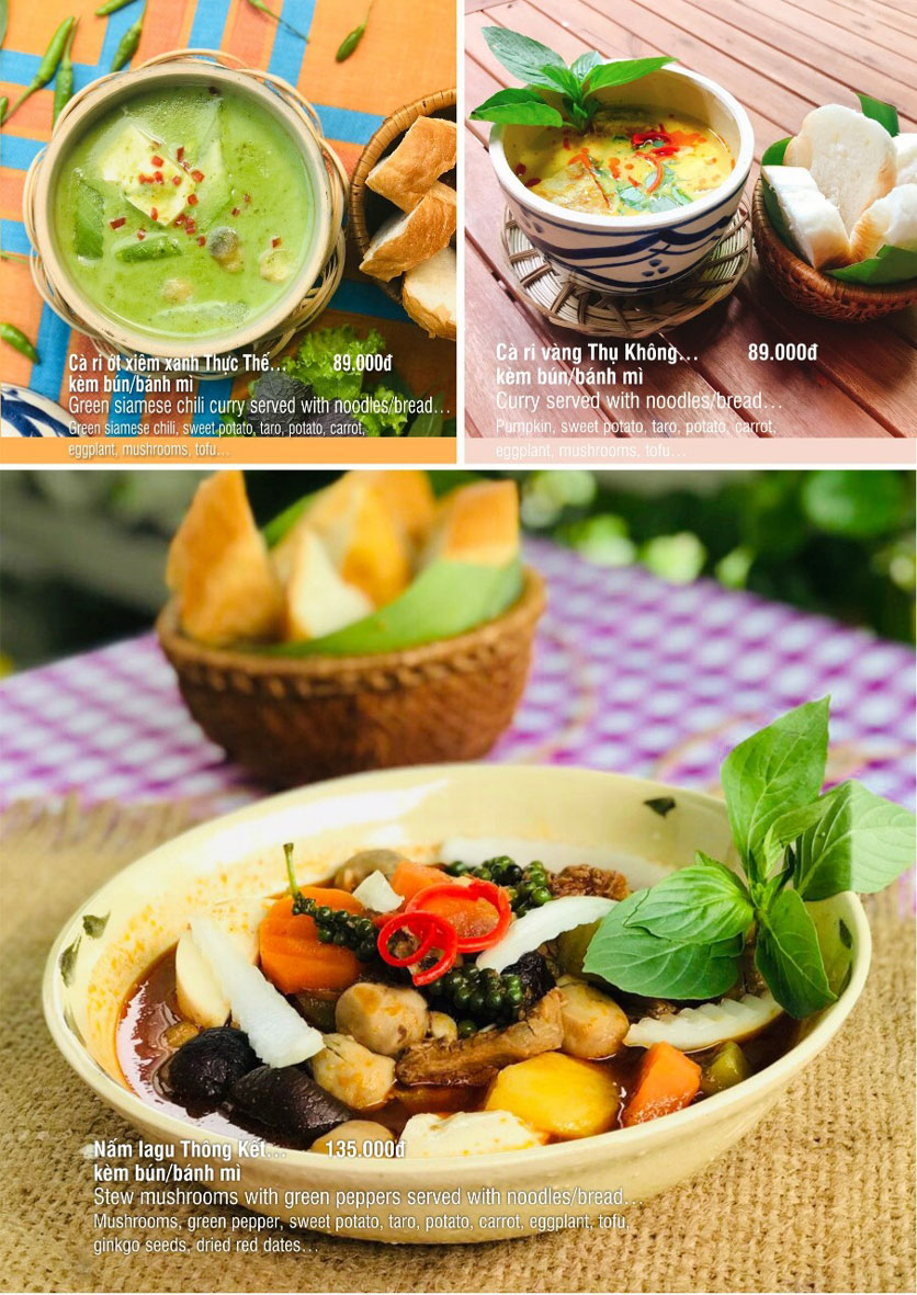 Menu Phương Mai Chay Quán - Võ Thị Sáu 10 