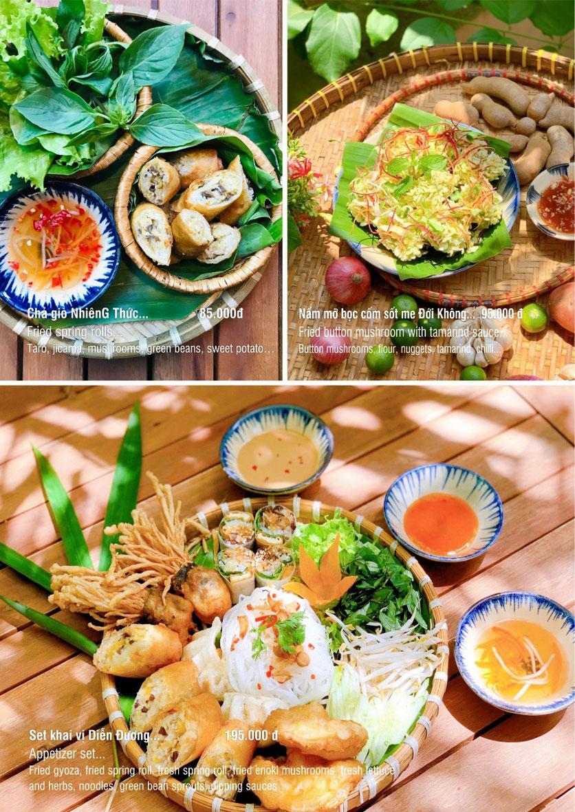 Menu Phương Mai Chay Quán - Võ Thị Sáu 7 