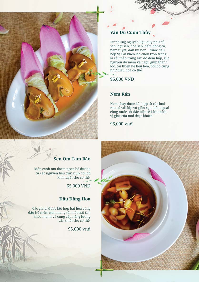 Menu Chay Vị Lai - Lý Thường Kiệt 24 