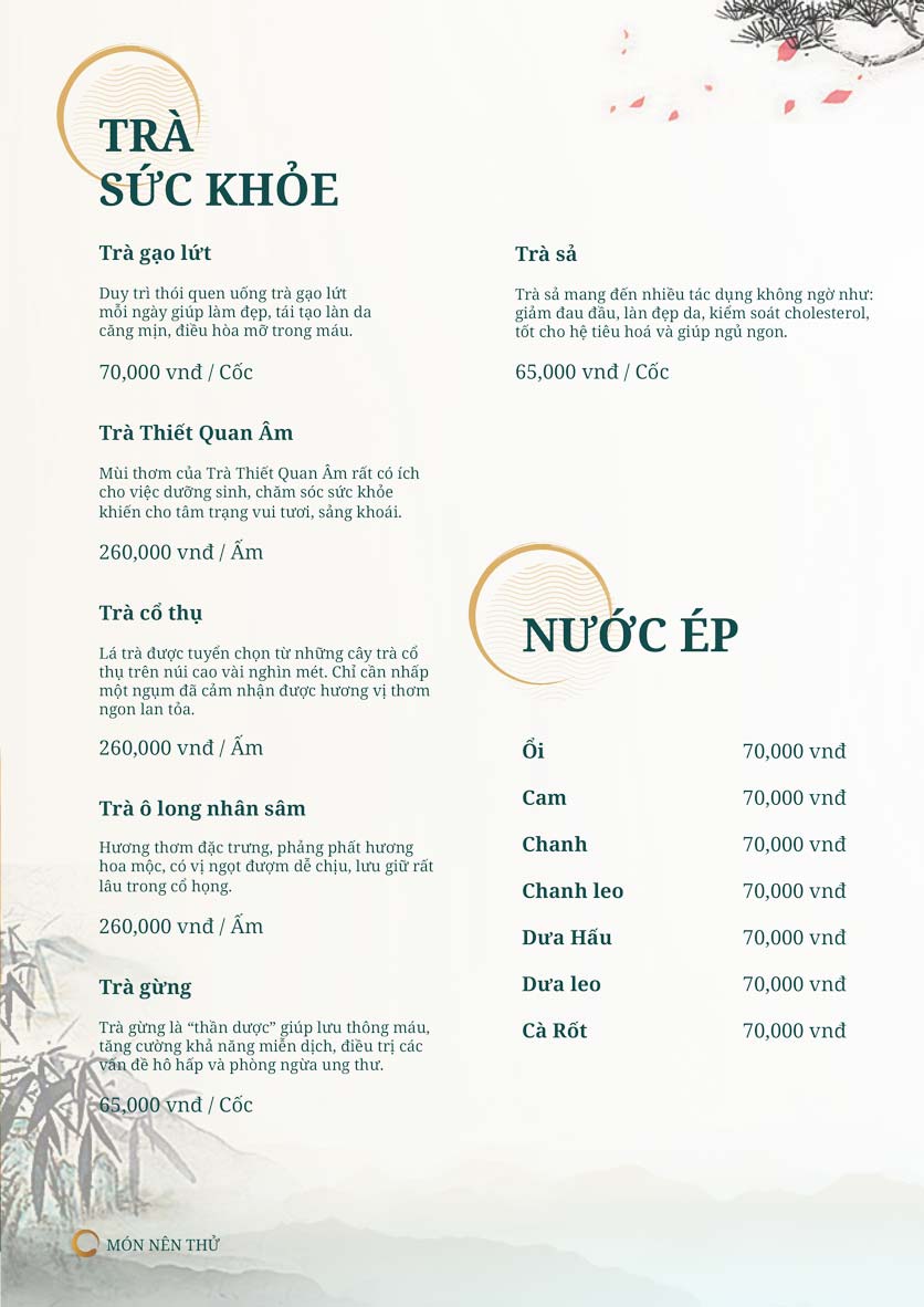 Menu Chay Vị Lai - Lý Thường Kiệt 36 