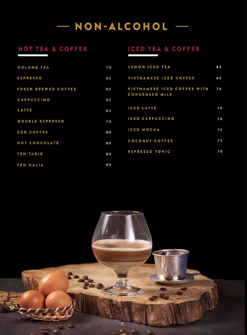 Menu Chic Restaurant - Bay Hotel 9