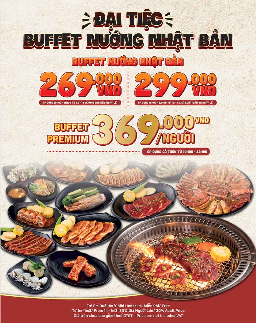 AKA House - Buffet Nướng & Lẩu Nhật Bản - Vạn Hạnh Mall ở TP. HCM | Foody.vn