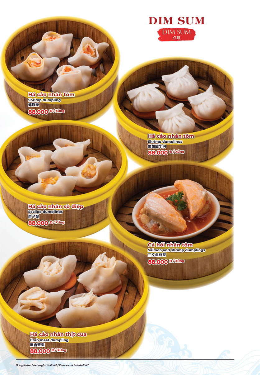 Menu Hải Sản Phố - Liễu Giai 14 